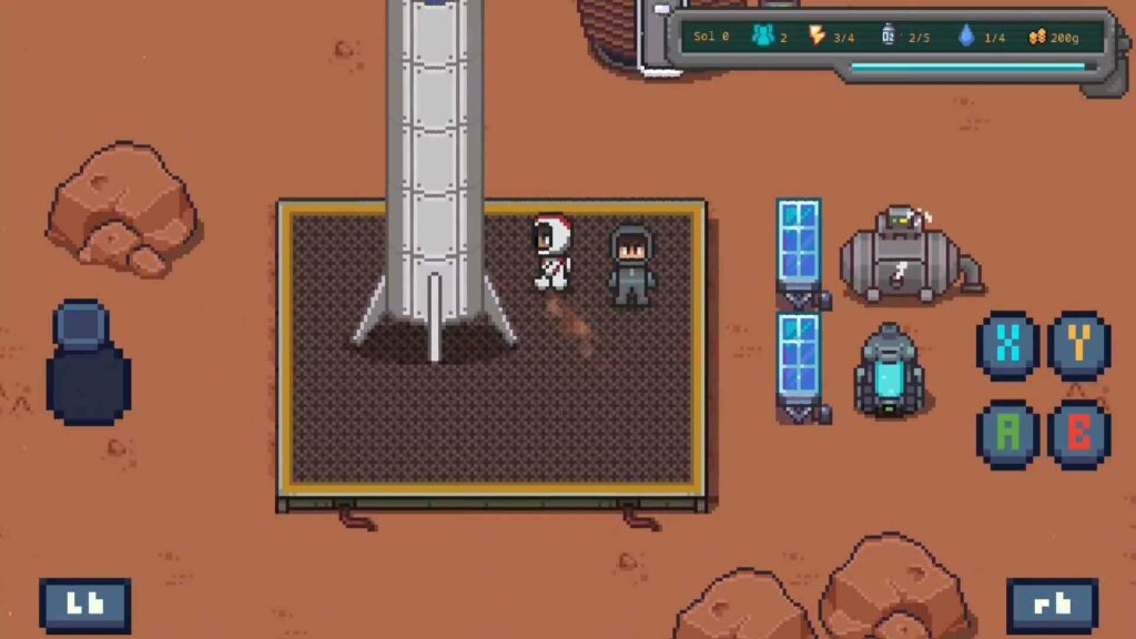 Mars Base Poster